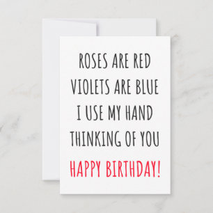 Carte d'anniversaire amusante et cadeau