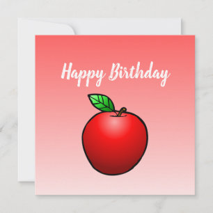 Carte d'anniversaire Apple