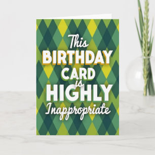 Carte d'anniversaire Argyle Spirituelle