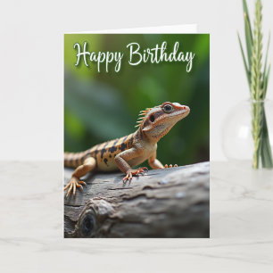 Carte d'anniversaire artistique fantaisiste