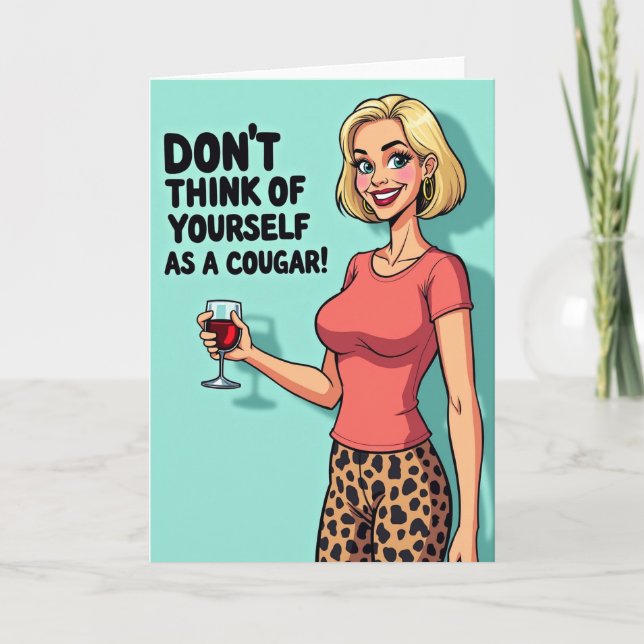 Carte d'anniversaire audacieuse (Devant)