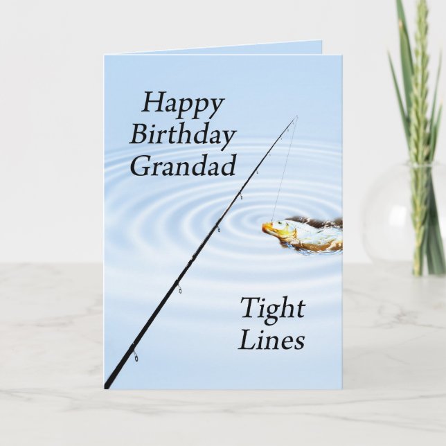 Carte d'anniversaire aux lignes serrées pour grand (Devant)