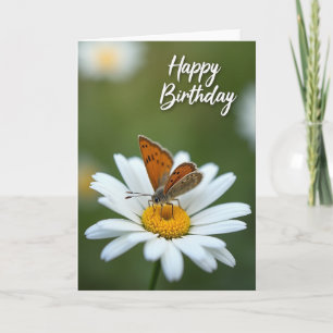 Carte d'anniversaire avec illustration d'insecte