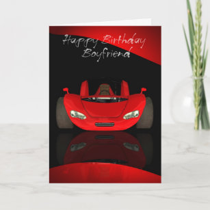 Cartes Voiture Course D Anniversaire Zazzle Fr