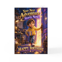 Carte d'anniversaire Aventure de Ziggy AnimatedLab