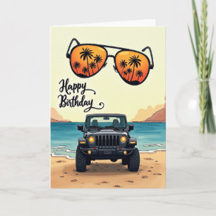 Carte d'anniversaire Aventure festive