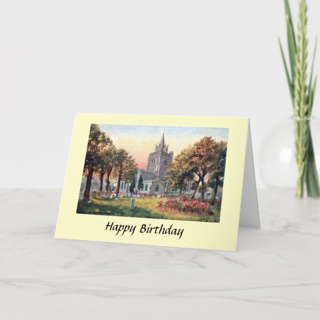 Carte d'anniversaire - Aylesbury, Buckinghamshire (Devant)