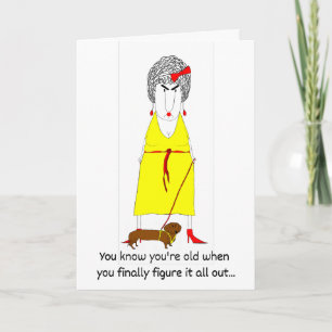 Carte d'anniversaire Baby Boomer