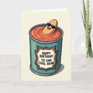 Carte d'anniversaire Bean Joy Art