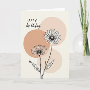 Carte d'anniversaire Blossom Art