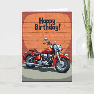 Carte d'anniversaire Bold Cruiser