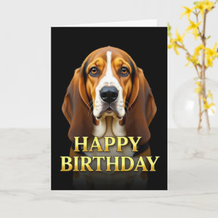 CARTE D'ANNIVERSAIRE BOLD DISTINCT GROS PLAN BASSE