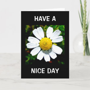 Carte d'anniversaire Bonne Journée