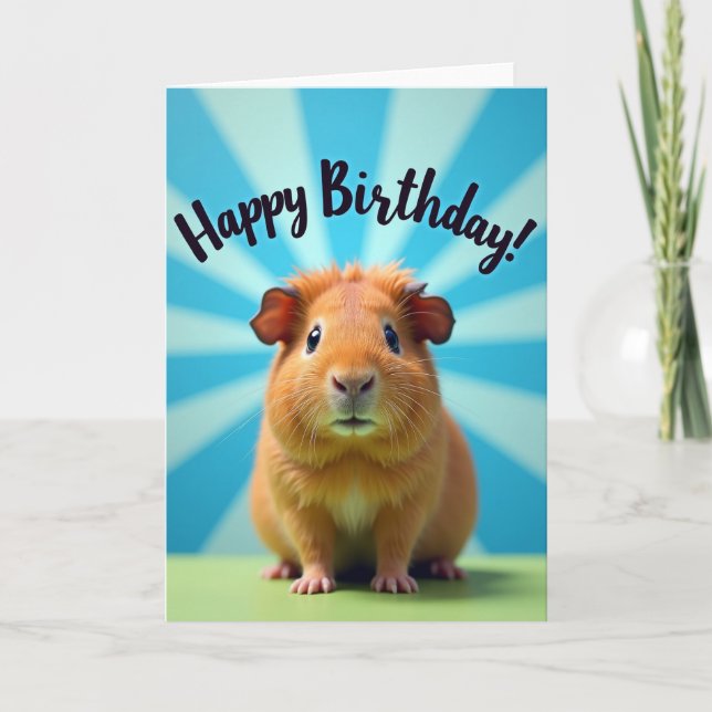 Carte d'anniversaire Bright Gaze (Devant)