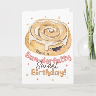 Carte d'anniversaire Bun-derfully Sweet Rouleau