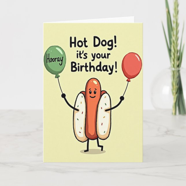 Carte d'anniversaire Bun Sprinkle (Devant)