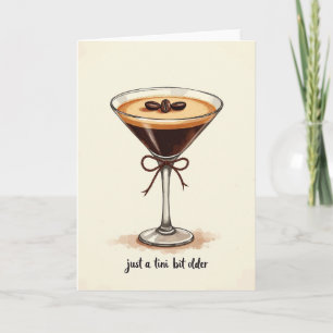 Carte d'anniversaire Café Grain