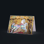 CARTE D'ANNIVERSAIRE CAROUSEL GRANDDAUGHTER<br><div class="desc">Un joli carrousel pour offrir vos voeux d'anniversaire.</div>