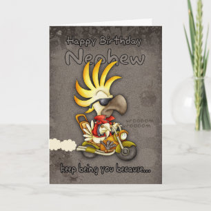 Carte d'anniversaire - Carte d'anniversaire Nephew