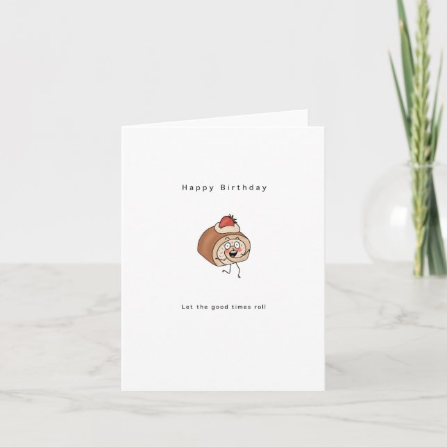 Carte d'anniversaire, carte de gâteau, carte de je (Devant)