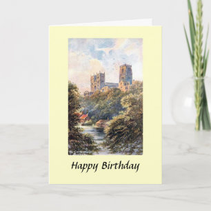 Carte d'anniversaire - Cathédrale de Durham
