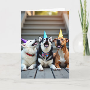 Carte d'anniversaire Chapeaux de fête