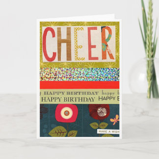 Carte d'anniversaire CHEERful