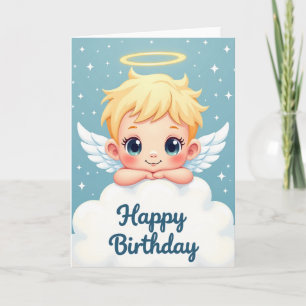 Carte d'anniversaire Cherub Joyeux
