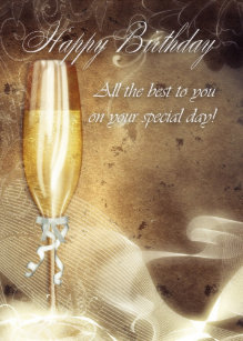 Cartes Champagne D Anniversaire Zazzle Fr