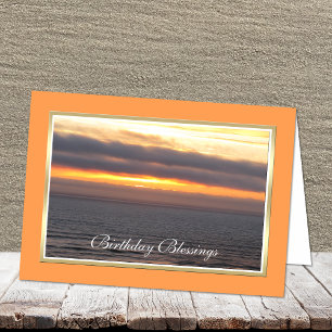 Carte d'anniversaire chrétienne — Bénédiction chré