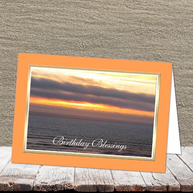 Carte d'anniversaire chrétienne — Bénédiction chré (Créateur téléchargé)