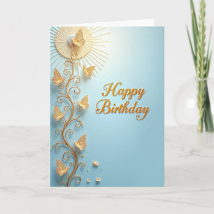 Carte d'anniversaire Ciel Radieux