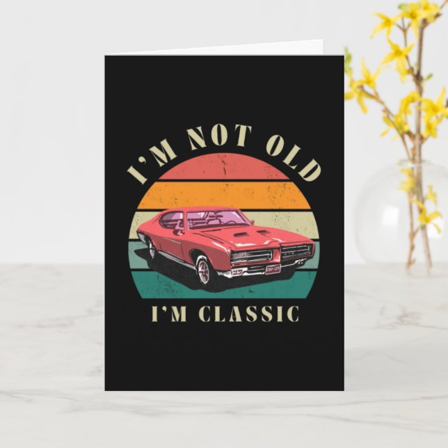 Carte d'anniversaire classique (Fleur jaune)