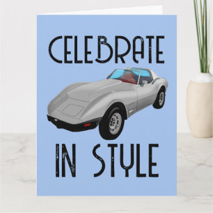 CARTE D'ANNIVERSAIRE CLASSIQUE POUR LES SPORTS