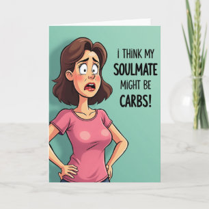 Carte d'anniversaire comique