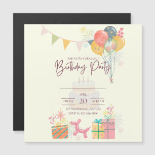 Carte d'anniversaire confortable
