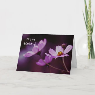 Carte d'anniversaire "Cosmo Afterglow"