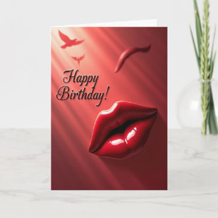 Carte d'anniversaire Crimson Kiss