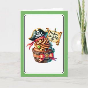 Carte d'anniversaire Cupcake