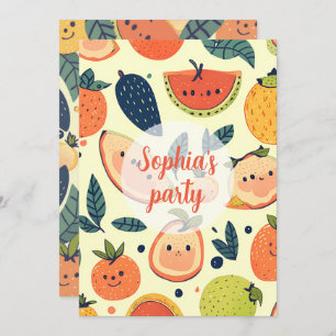 Carte d'anniversaire Cute Kawaii 3ème