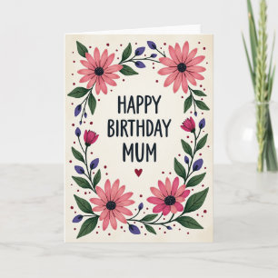 Carte d'anniversaire Daisy Bloom