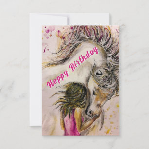Carte d'anniversaire d'amis adorables