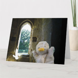 Carte d'anniversaire Danny Duck la Momie