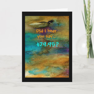 Carte d'anniversaire de 80 ans