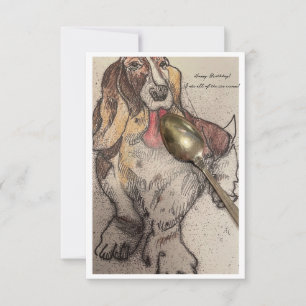 Carte d'anniversaire de Bassie