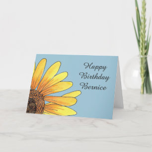 Carte d'anniversaire de Bernice