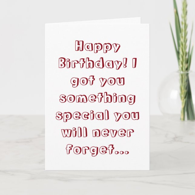 Carte d'anniversaire de cauchemar de Humpty (Devant)