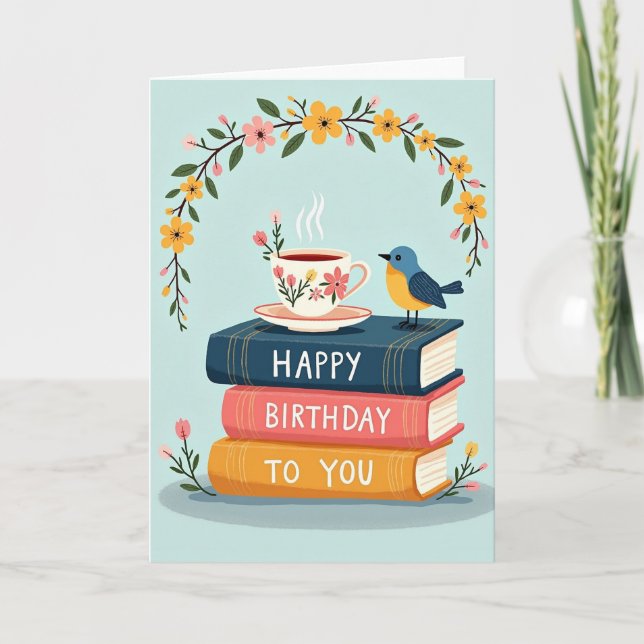 Carte d'anniversaire de conte de fées (Devant)