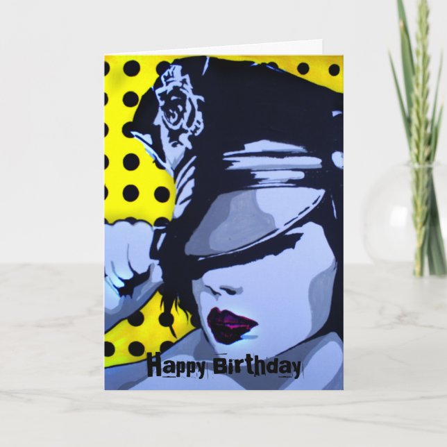 Carte d'anniversaire de "contrôle complet" (Devant)
