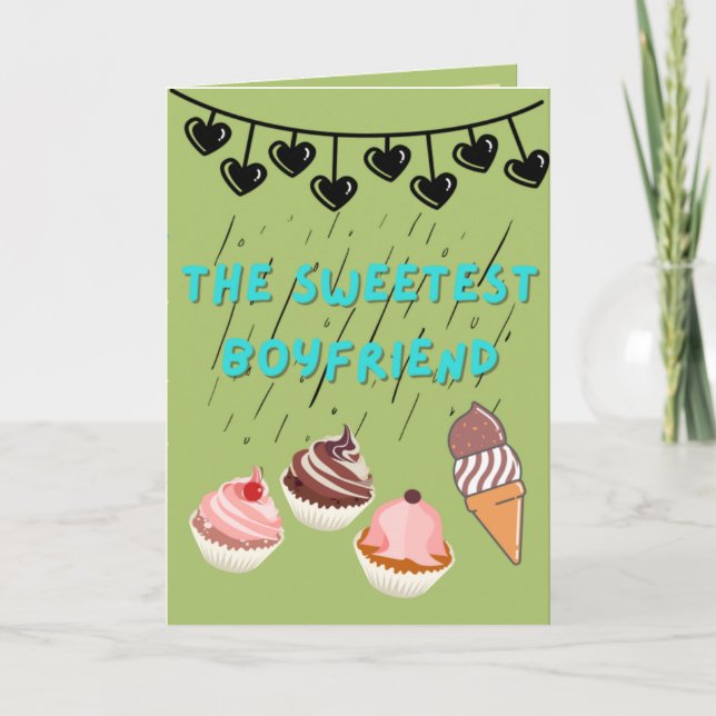 Carte d'anniversaire de copain (Devant)